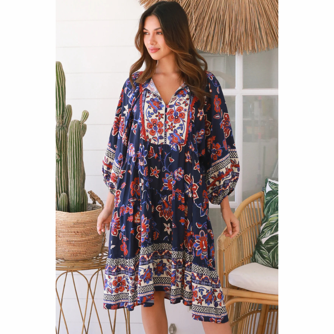 Dianna Bohemian Mini Dress
