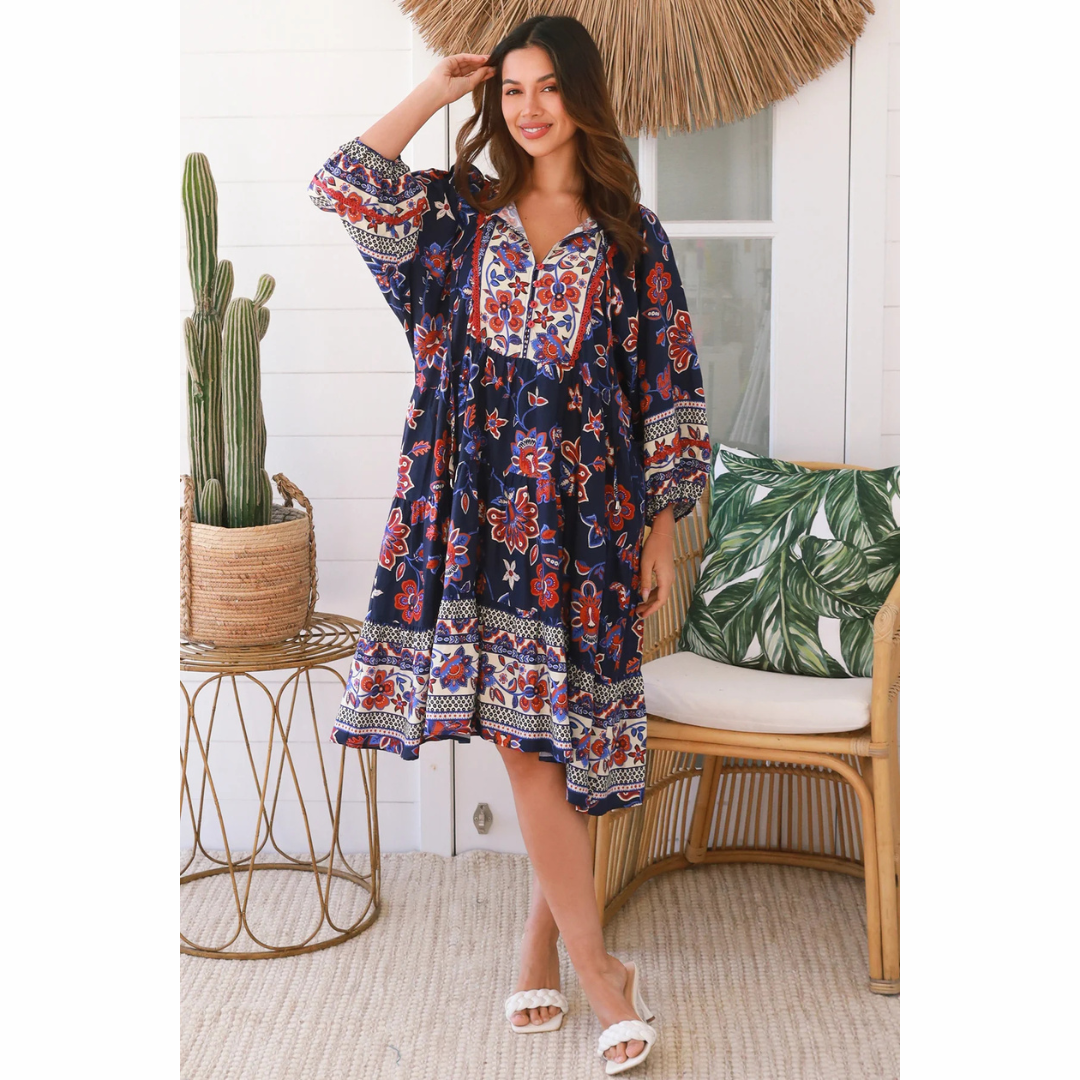 Dianna Bohemian Mini Dress