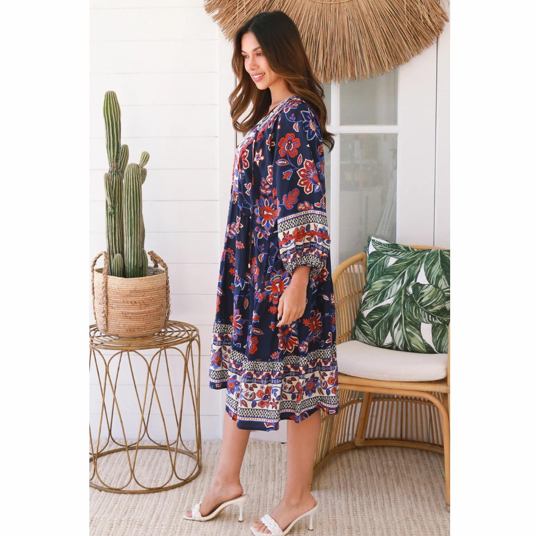 Dianna Bohemian Mini Dress