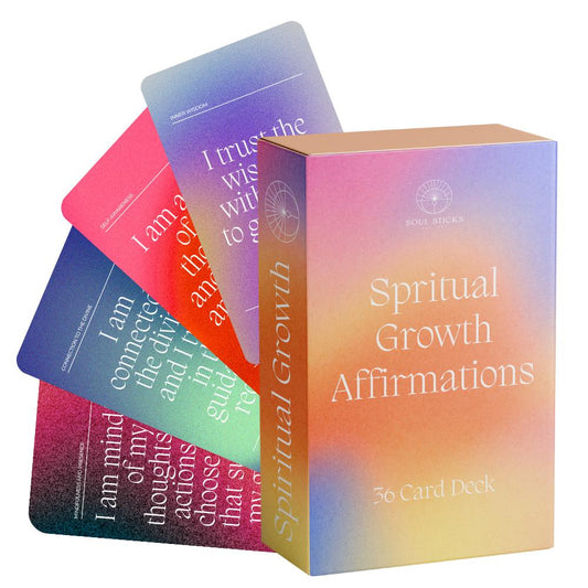 Spiritual Growth Affirmation Cards
