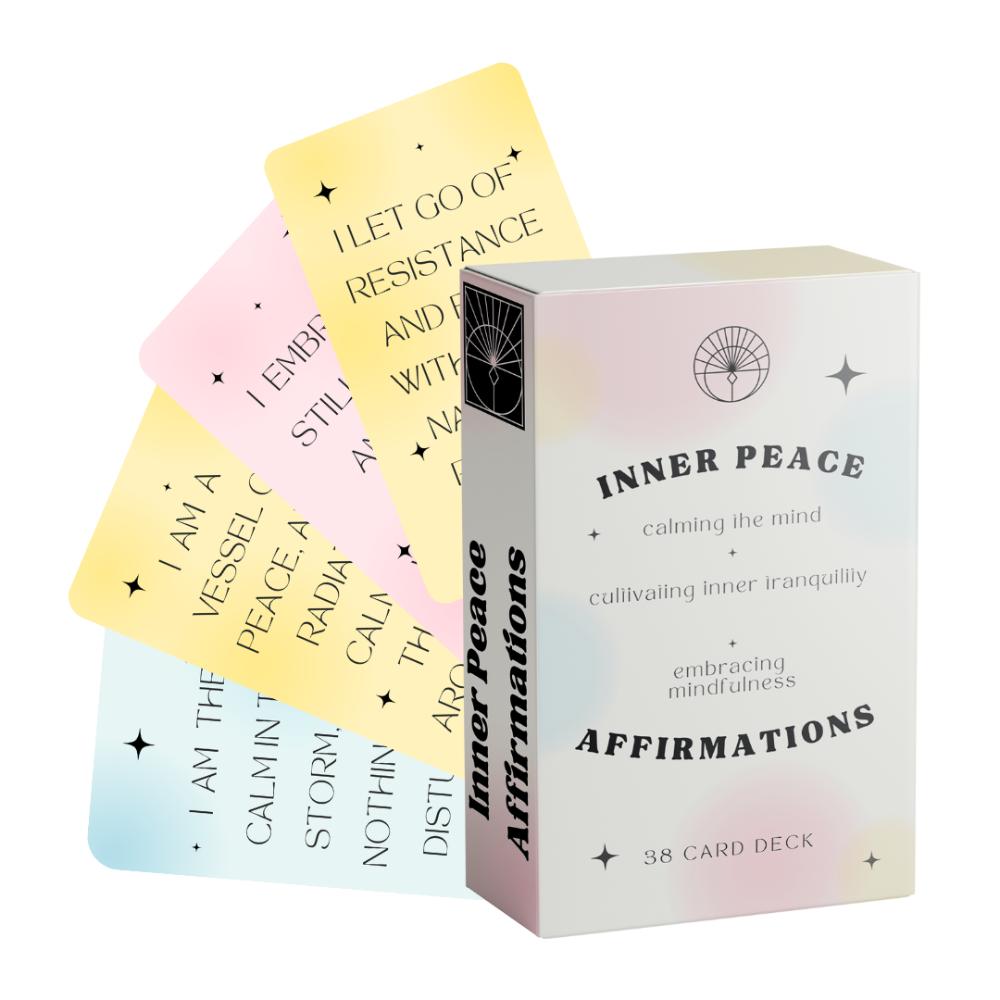Inner Peace Affirmation Cards