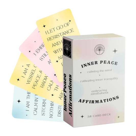 Inner Peace Affirmation Cards