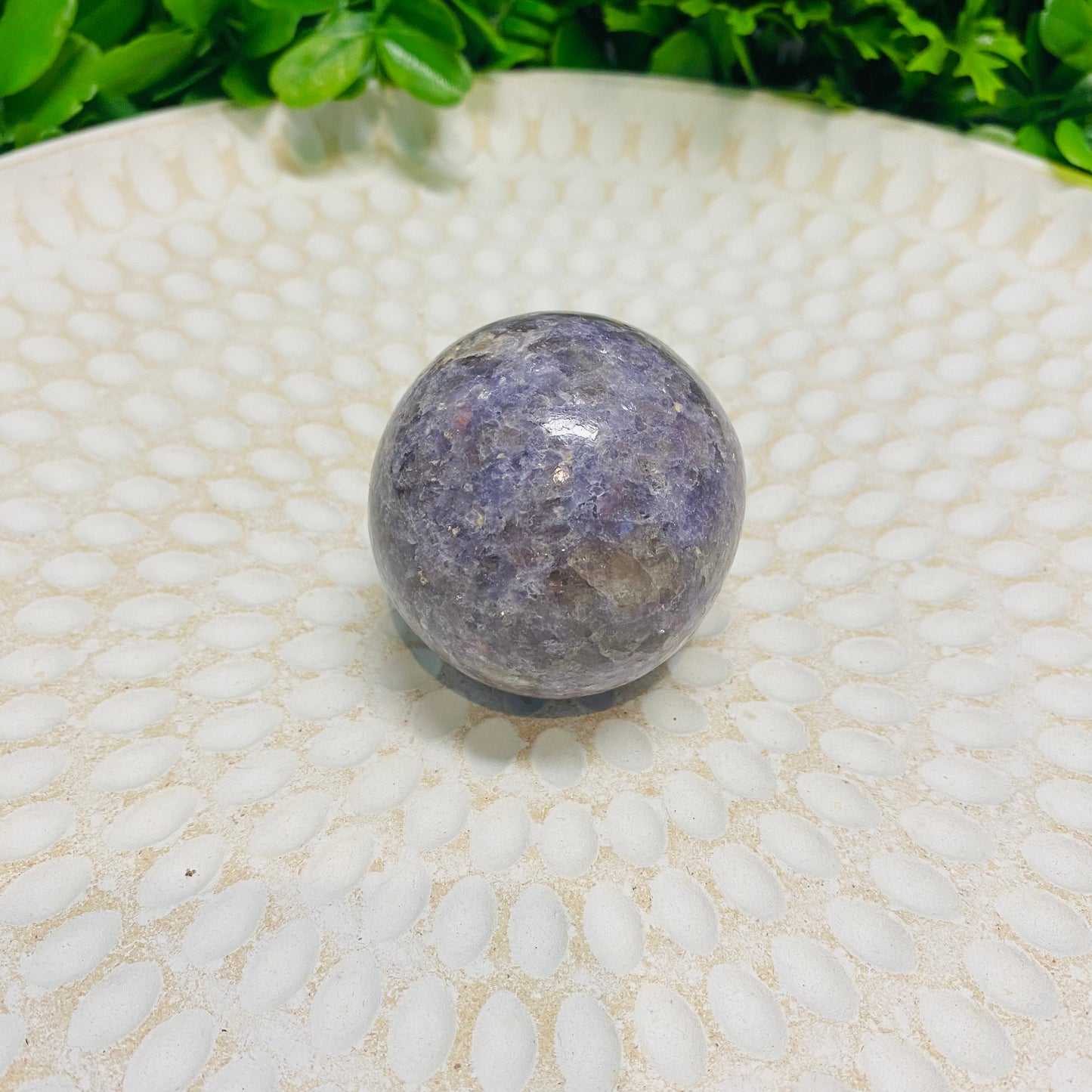 Lepidolite Sphere 008