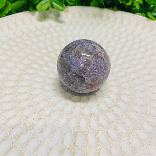 Lepidolite Sphere 008