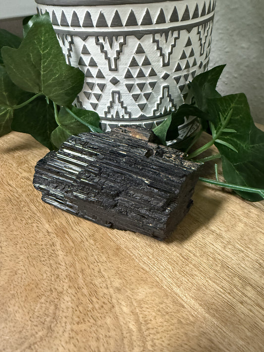 Black Tourmaline Log AAA