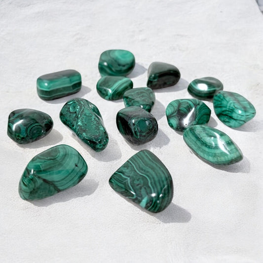 Malachite Crystal Tumbled Crystal