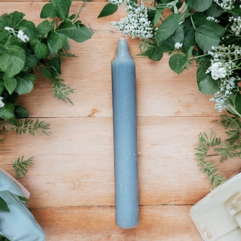 Blue Wish Spell Candle