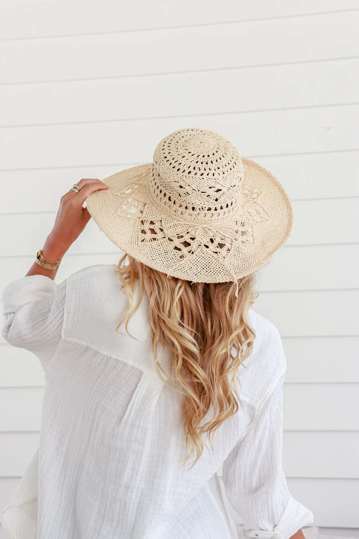 Straw Hat Wide Brim