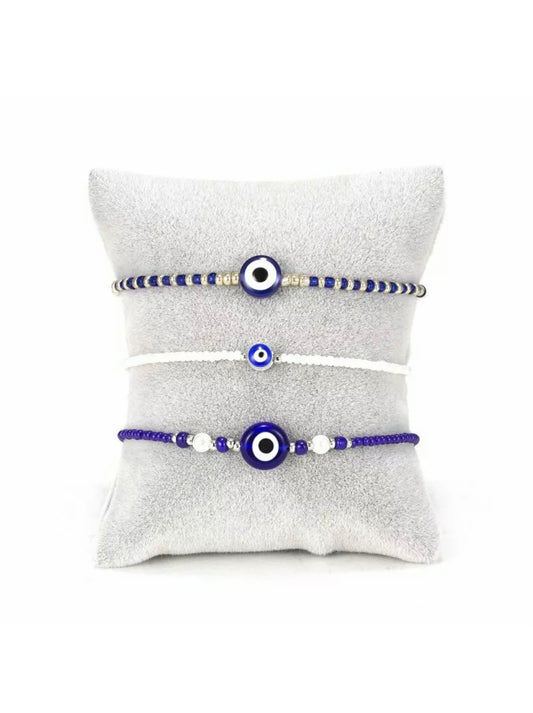 Evil Eye Beaded Bracelet