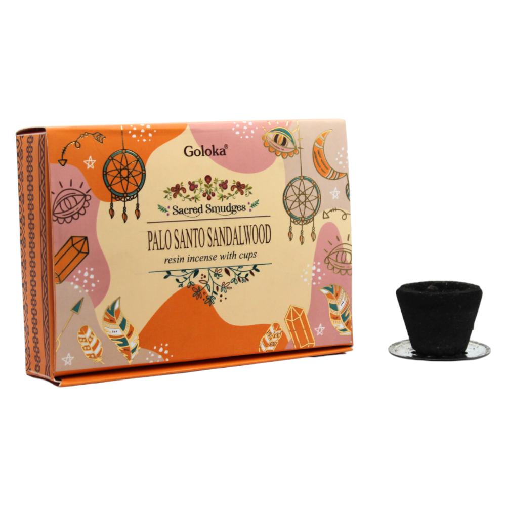 Palo Santo & Sandalwood Smudge Cup 6 Pack