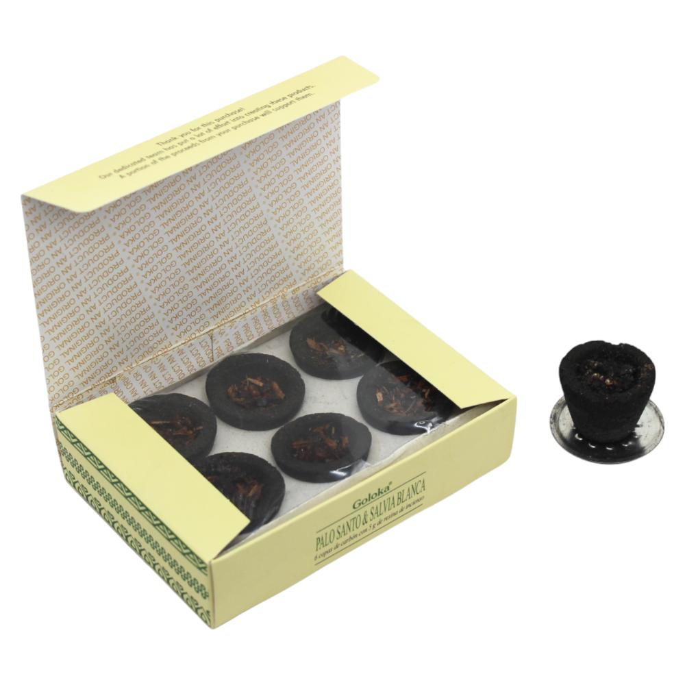 Palo Santo & White Sage Smudge Cup 6 Pack