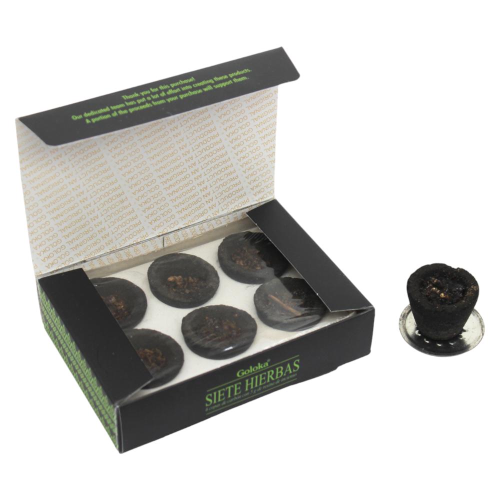 Seven Herbs Smudge Cup 6 Pack