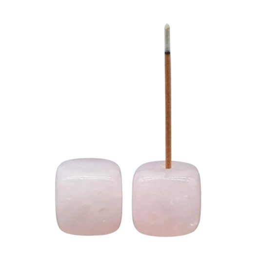 Crystal Incense Holder ROSE QUARTZ