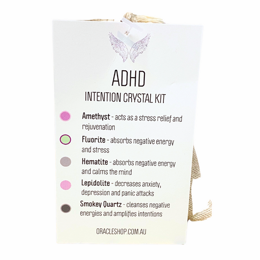 ADHD Support Intention Crystal Kit