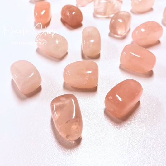 Rose Quartz Crystal Tumbles