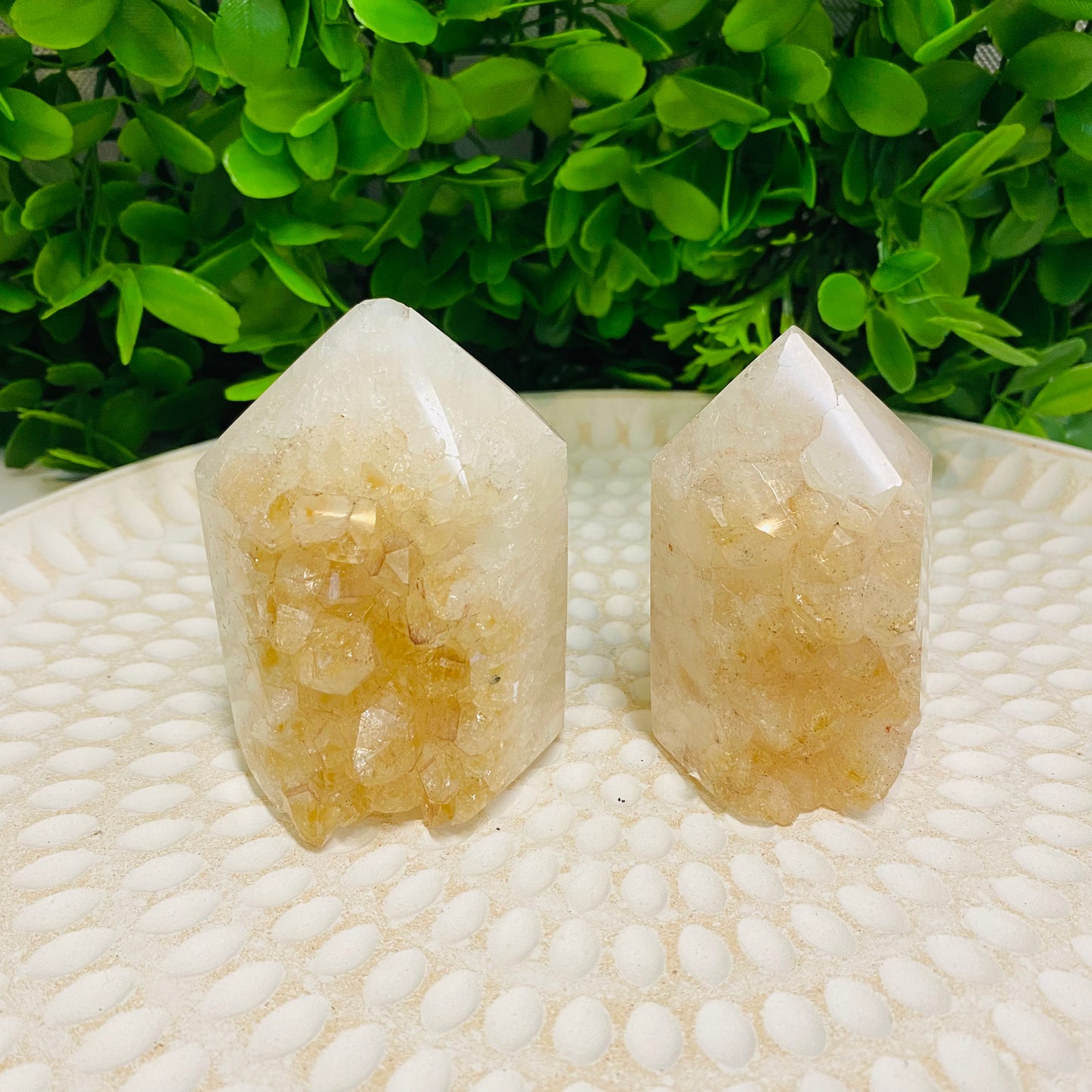 Natural Citrine Generator Geodes AAA+