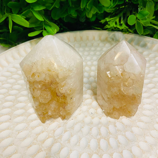 Natural Citrine Generator Geodes AAA+