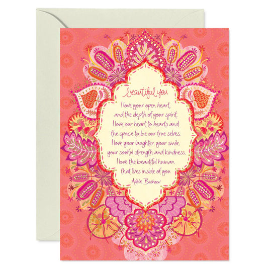 Beautiful You Greeting Card