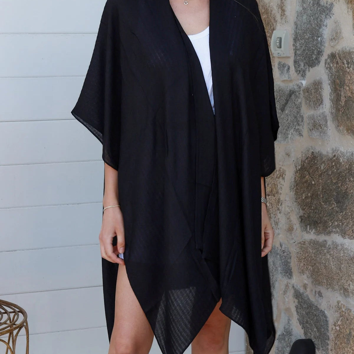 Wrap Top - Black