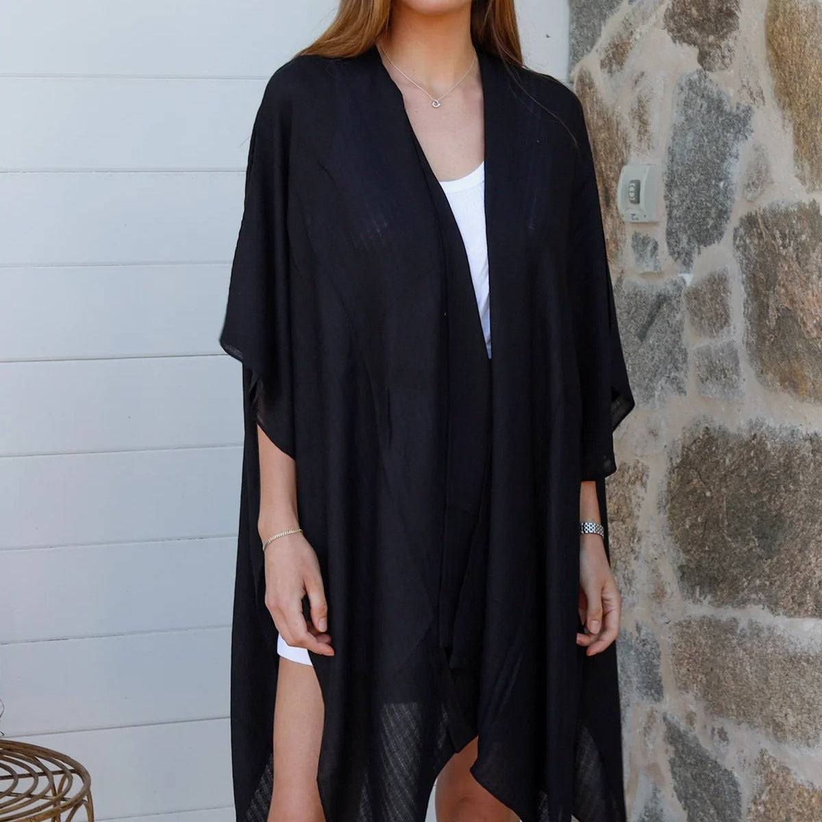 Wrap Top - Black