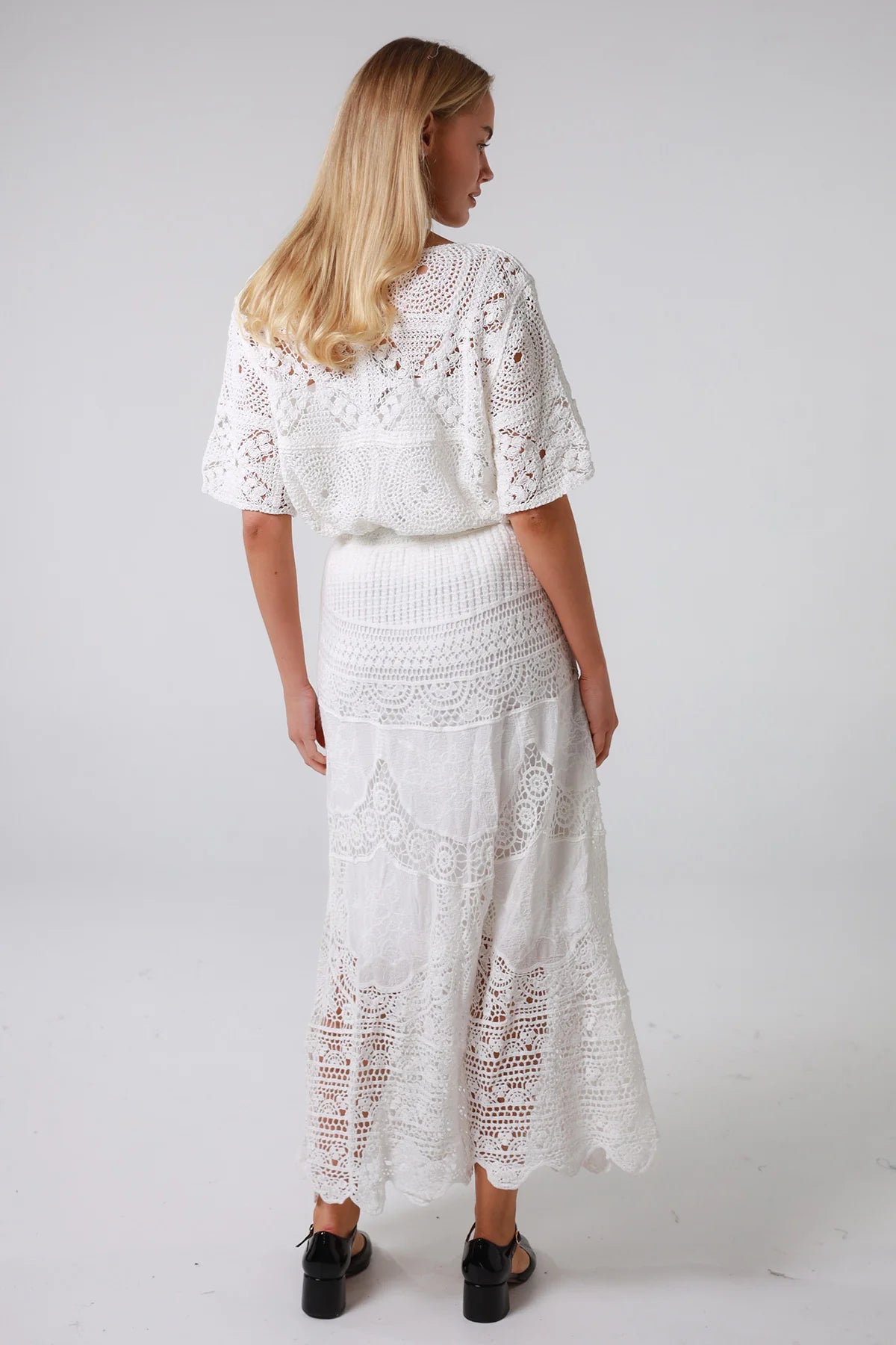 Skirt Festival Lace - White