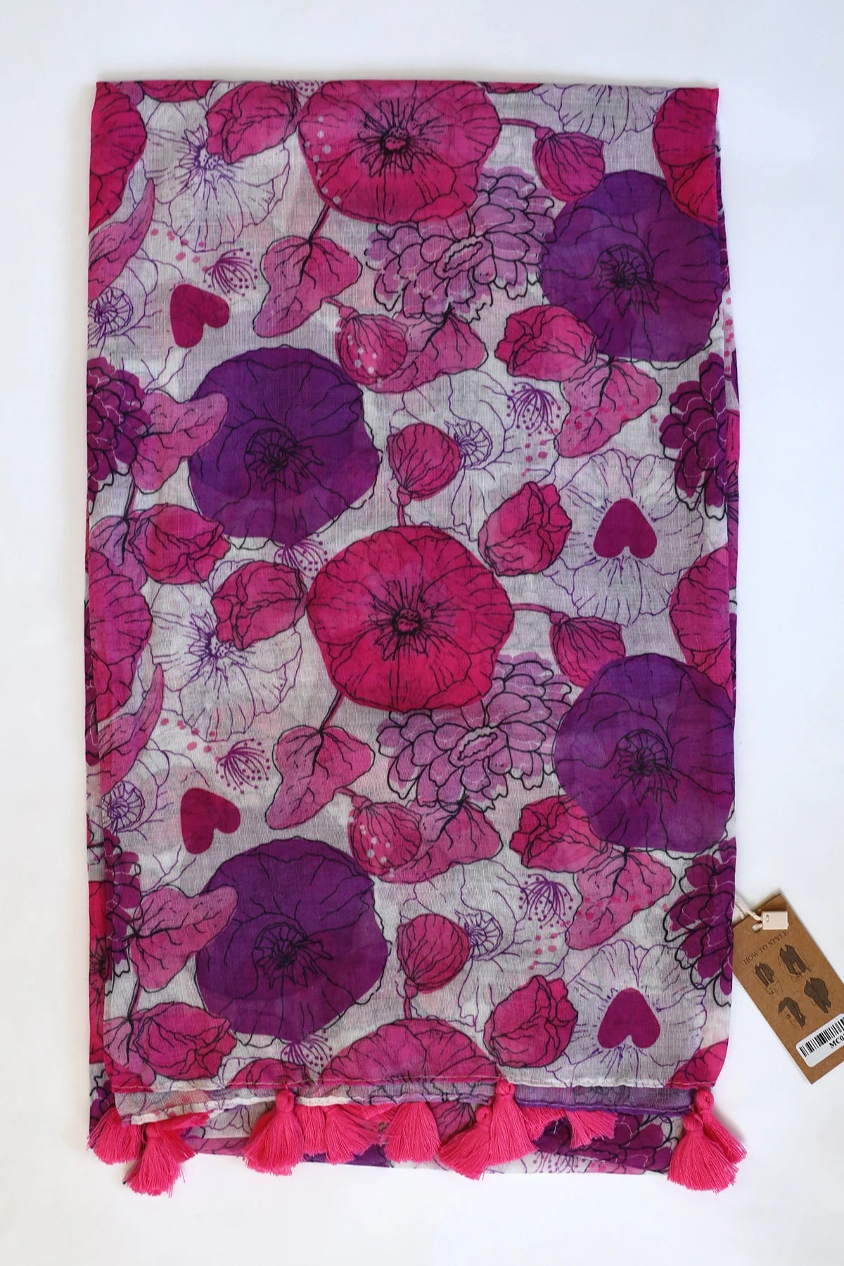 Scarf - Seasonal Bohemian - Pinks