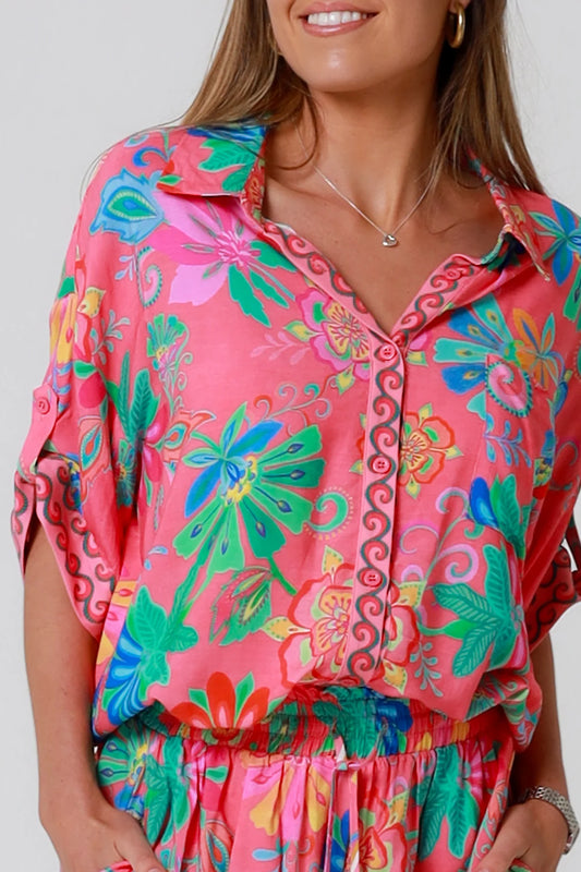 Virginia Pink Top