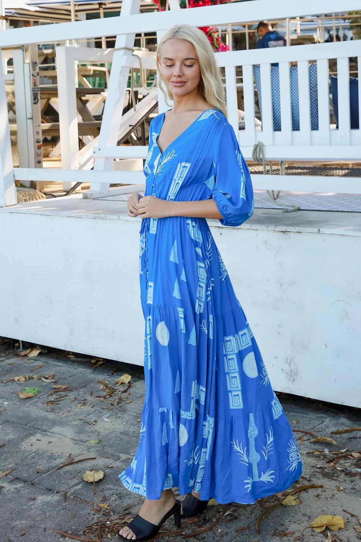 Blue Bell Maxi Dress