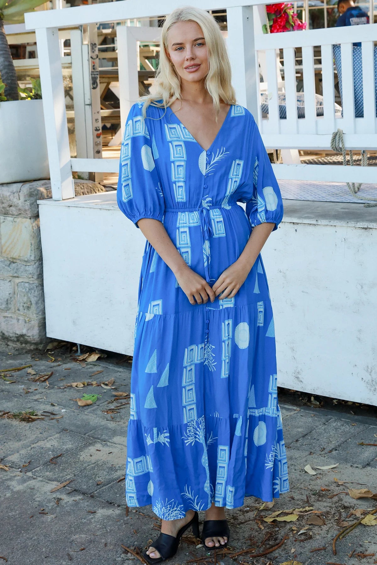 Blue Bell Maxi Dress