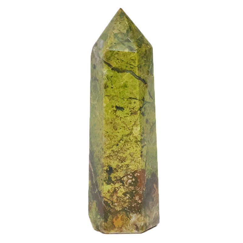 Green Opal Crystal Generator Point