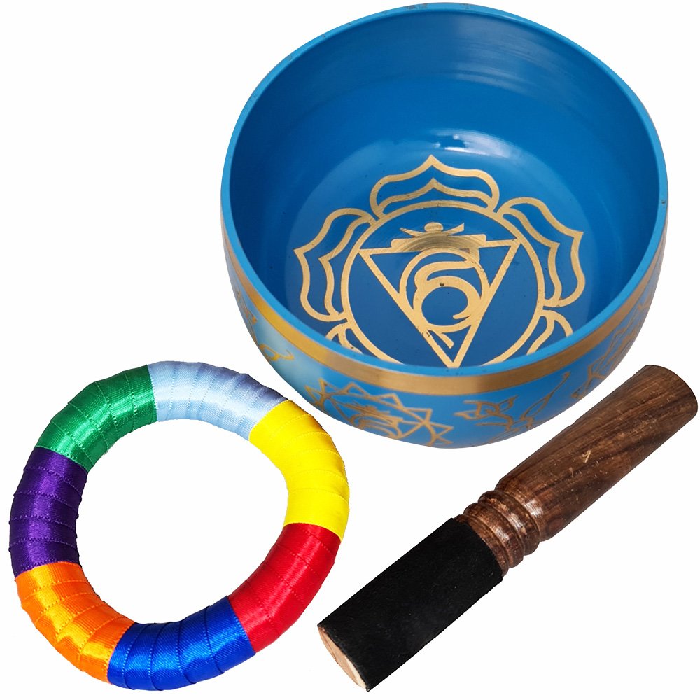 SINGING BOWL - Chakra Sky Blue