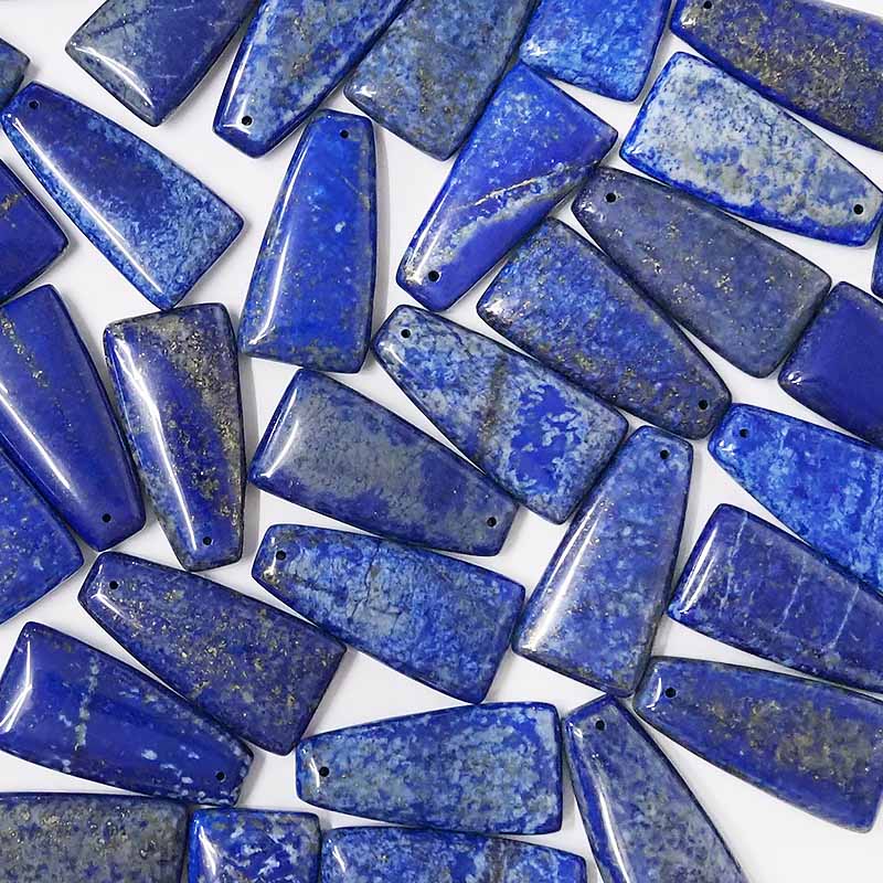 Natural Lapis Lazuli Crystal Pendant Stone