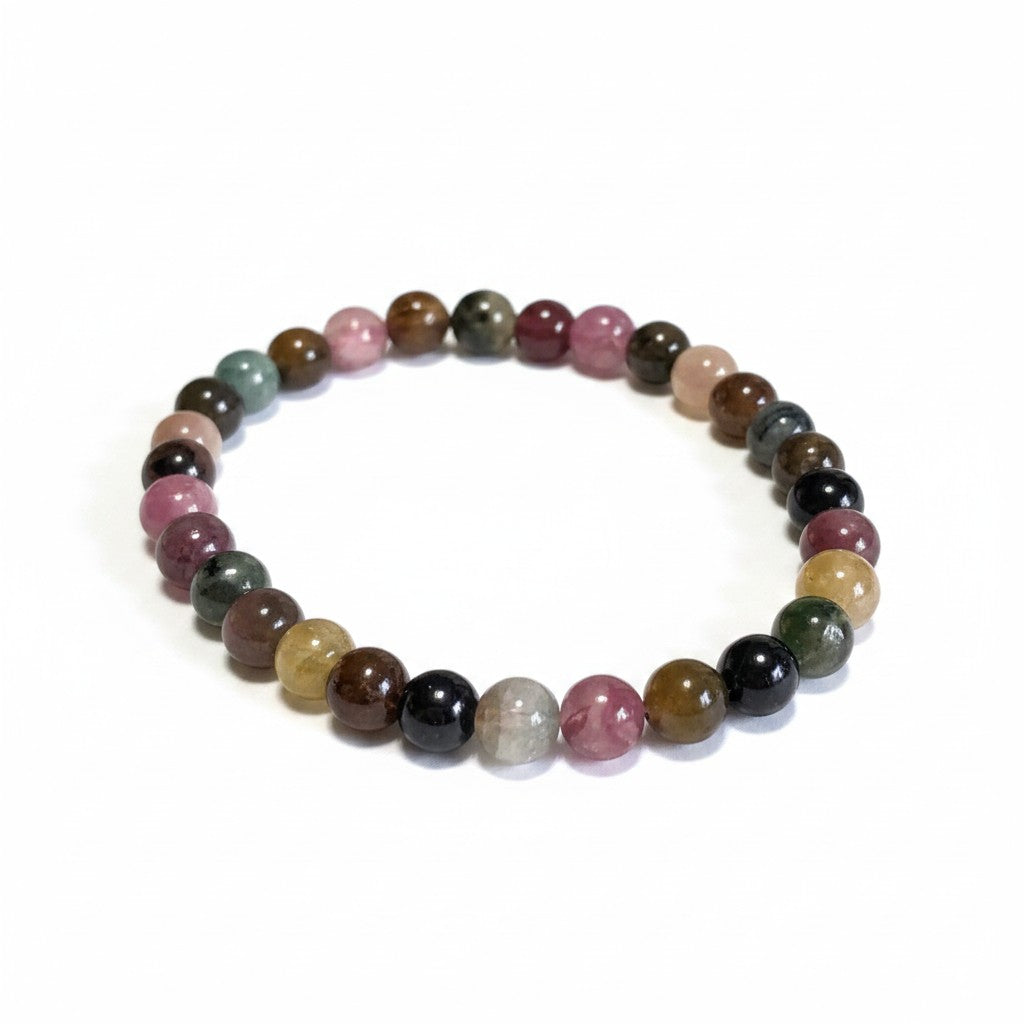 Mixed Tourmaline Bead Bracelet