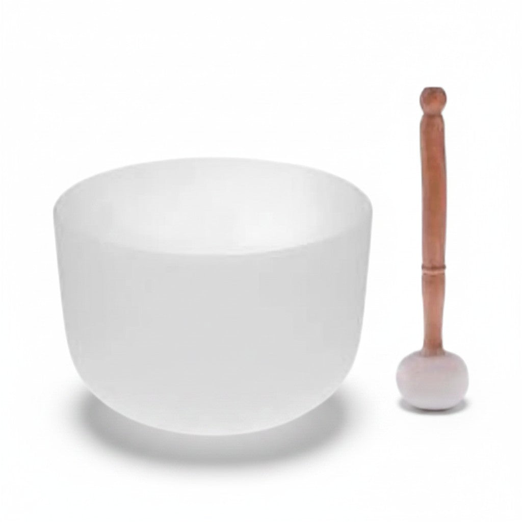 Crystal Singing Bowl - Heart 8" - F Key