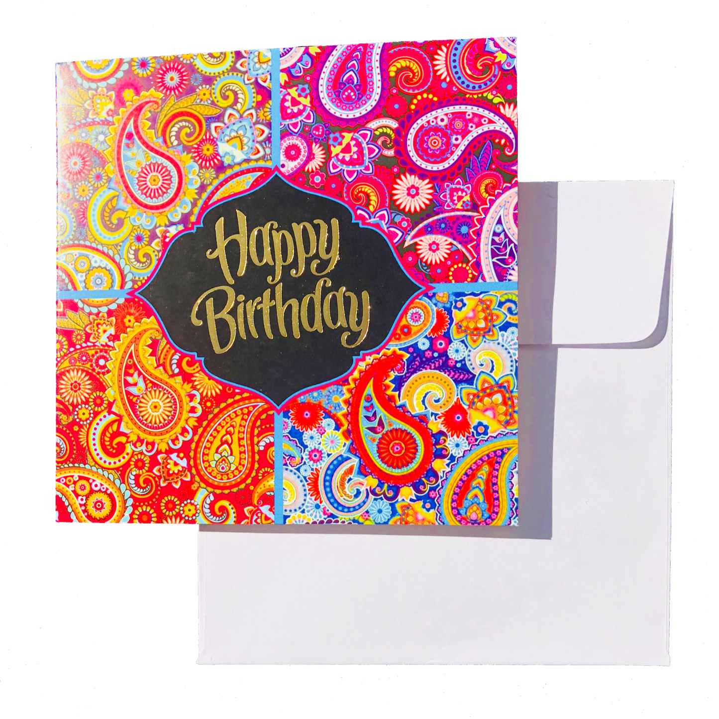 Triskele Arts Cards PAISLEY BIRTHDAY