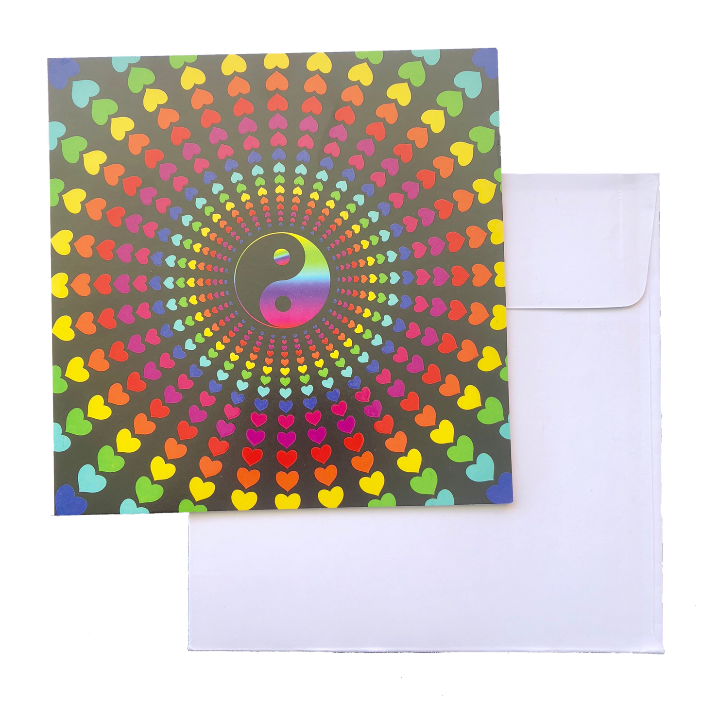 Greeting Cards YIN YANG HEARTS