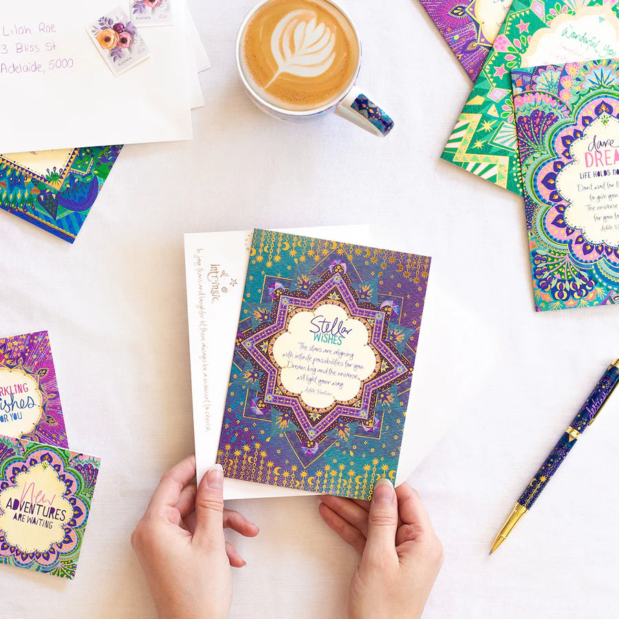 Stellar Wishes Greeting Card