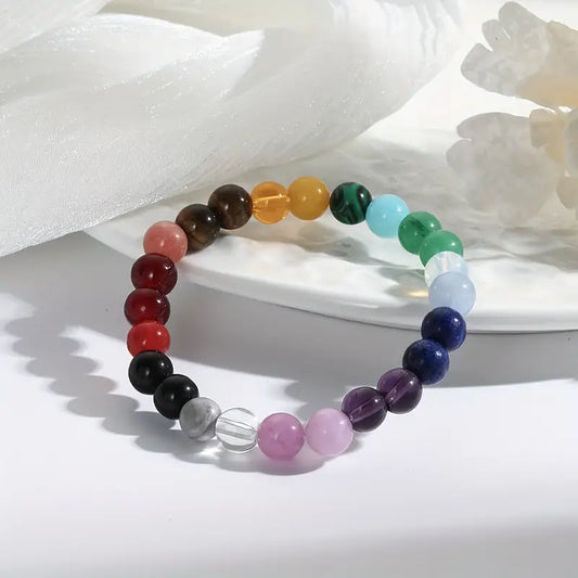 Chakra Healing Crystal Bead Bracelets