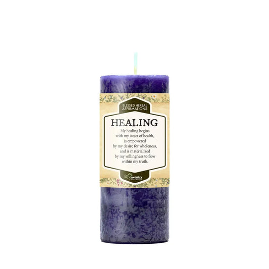 Affirmation Candle ~ Healing candle