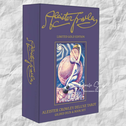 ALEISTER CROWLEY DELUXE TAROT GILDED DECK