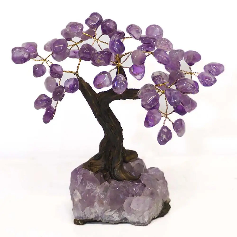 AMETHYST Bonsai Crystal Tree 20 Crystal Tree