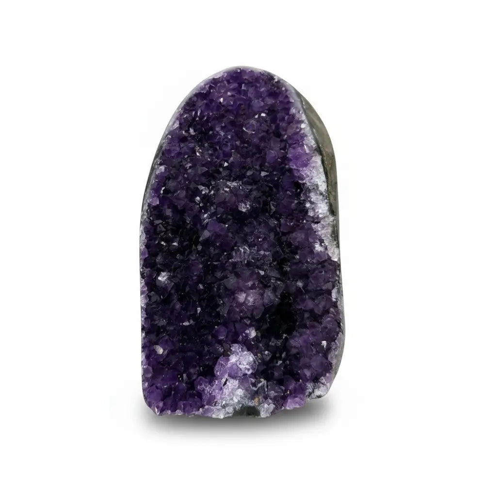 Amethyst Geode Base Cut amethyst geode