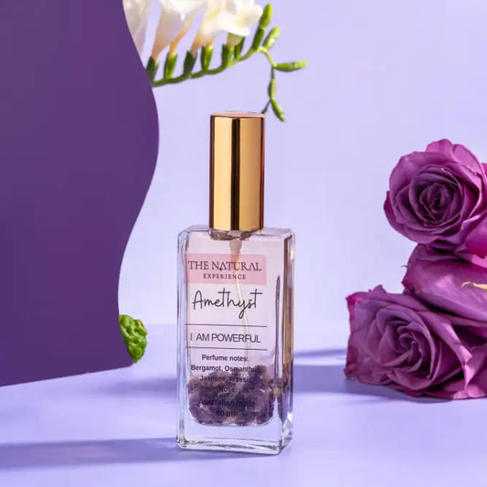 Amethyst – I am Powerful – Perfume for Blocking Negativity: 30mL perfume
