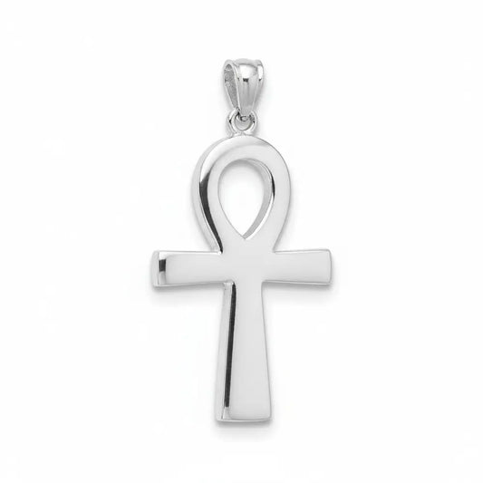 Ank Pendant in Silver Pendant