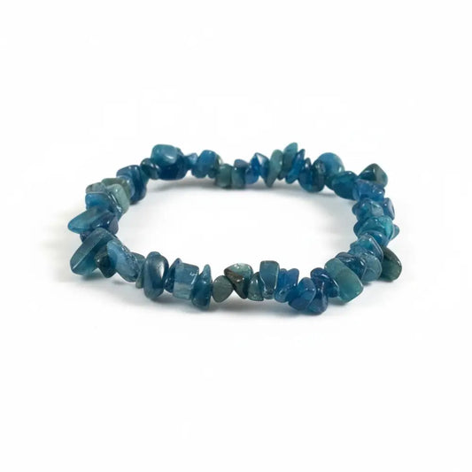Apatite Crystal Chip Bracelet chip bracelet