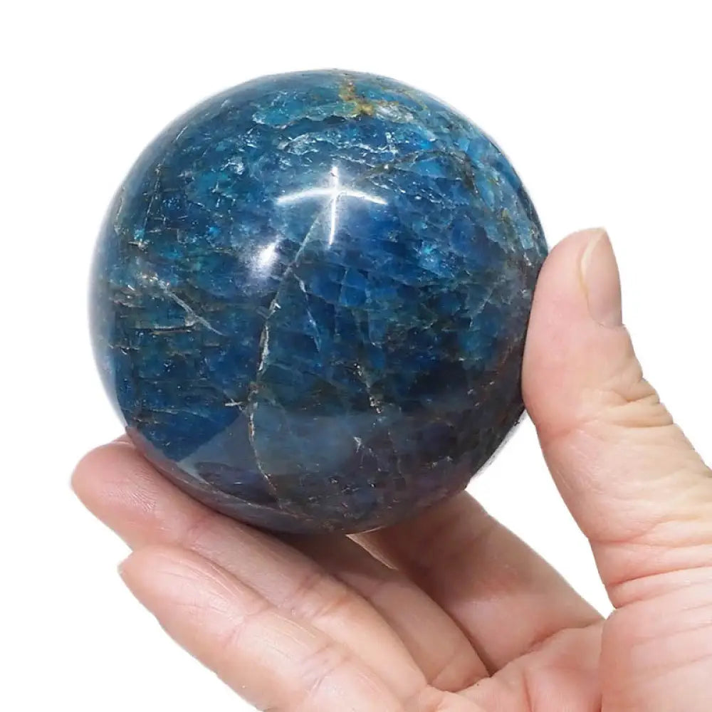Apatite Crystal Sphere 6cm Crystal sphere