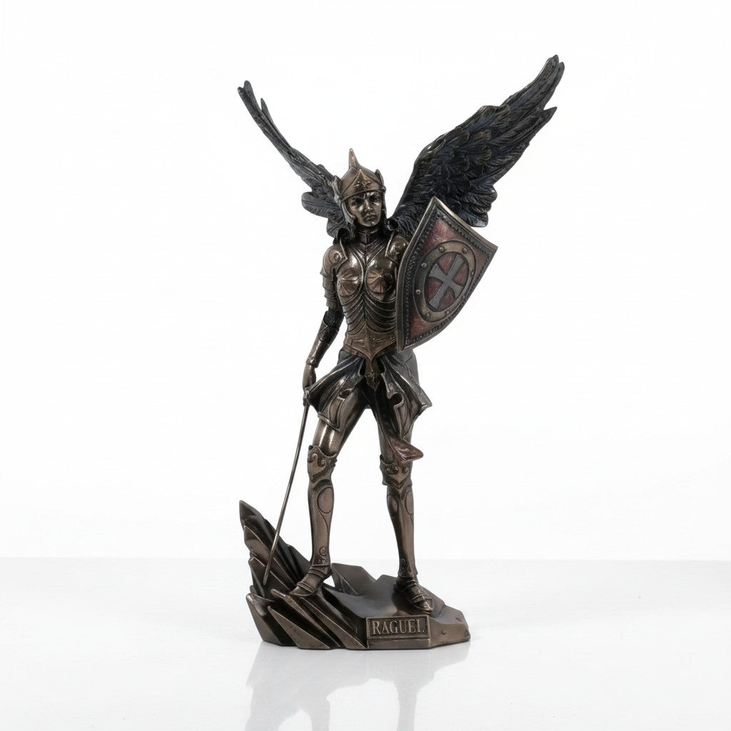 Archangel Raguel Statue Bronze
