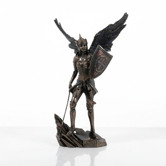 Archangel Raguel Statue Bronze