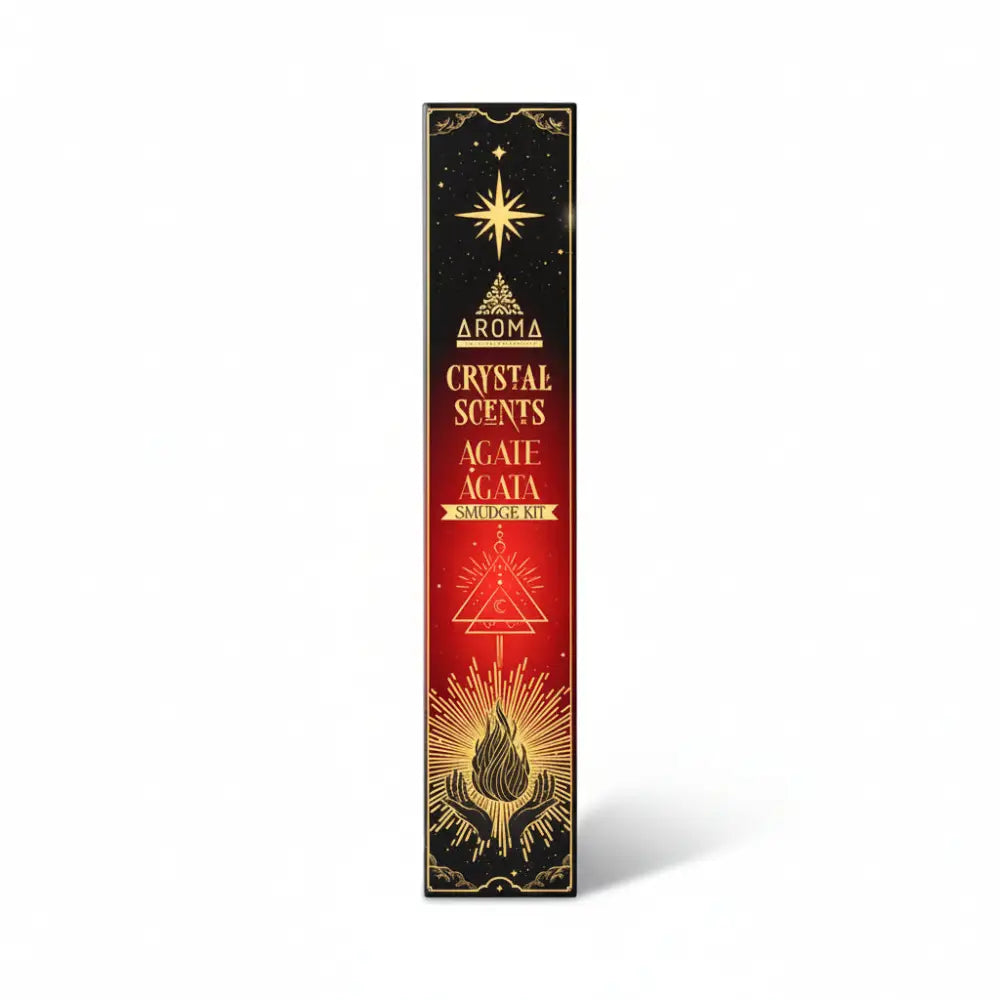 AROMA Crystal Collection Incense Sticks with AGATE Incense