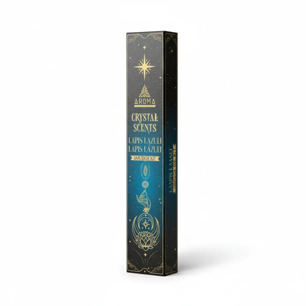 AROMA Crystal Collection Incense Sticks with LAPIS LAZULI Incense